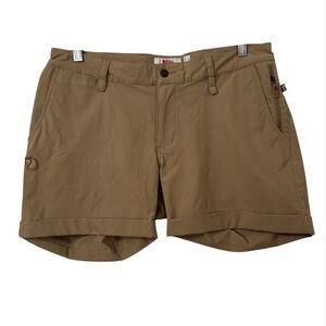 Fjall Raven Shorts Abisko Stretch Shorts 32” Regular Length Womens 32" Khaki Tan
